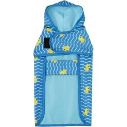 Frisco Lightweight Rubber Ducky Dog Raincoat 8 Frisco Lightweight Rubber Ducky Dog Raincoat -Meowverse Store 119202 PT3. AC SS1800 V1540418222