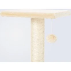 Frisco 28-in Faux Fur Cat Tree & Condo -Meowverse Store 128073 PT2. AC SS1800 V1584451797