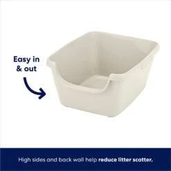 Frisco High Sided Cat Litter Box, Medium -Meowverse Store 141369 PT2. AC SS1800 V1675279990