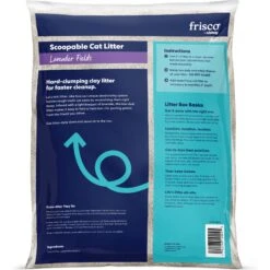 Frisco Lavender Fields Scented Clumping Clay Cat Litter, 40-lb Bag -Meowverse Store 142651 PT2. AC SS1800 V1657655544