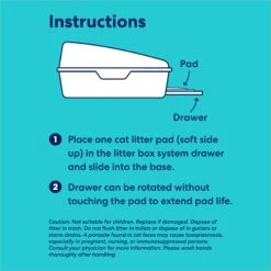 Frisco Cat Litter Pads, Unscented 11 Frisco Cat Litter Pads, Unscented -Meowverse Store 149816 PT4. AC SS1800 V1675279931