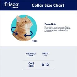 Frisco Rose Polyester Breakaway Cat Collar With Bell -Meowverse Store 153160 PT7. AC SS1800 V1701796857