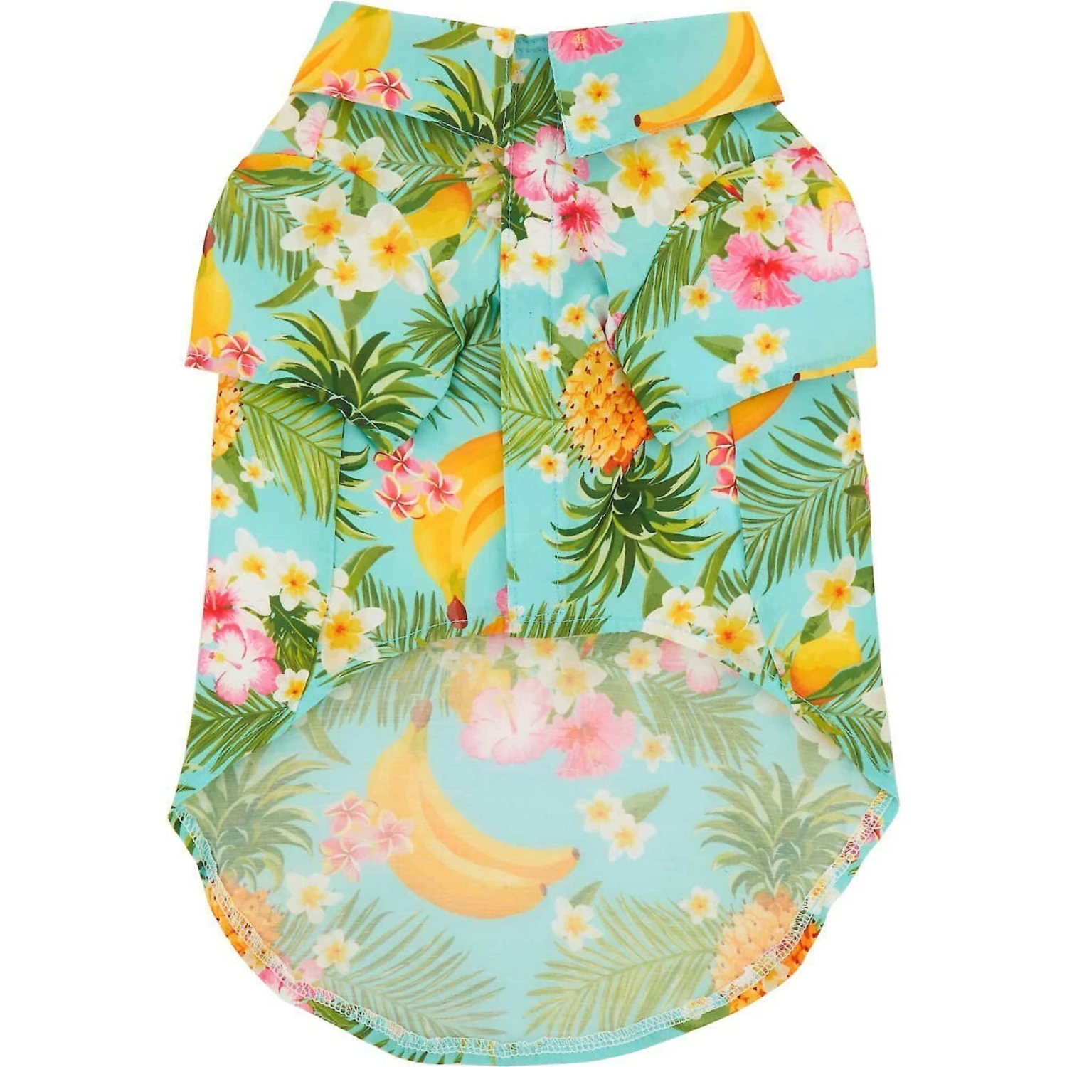 Frisco Pineapple Hawaiian Camp Dog & Cat Shirt 1 Frisco Pineapple Hawaiian Camp Dog & Cat Shirt