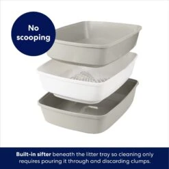 Frisco Sifting Cat Litter Box, Large -Meowverse Store 155658 PT2. AC SS1800 V1675279581