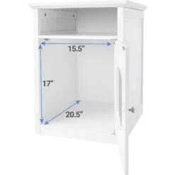 Frisco Decorative Side Table Cat Litter Box Cover -Meowverse Store 156786 PT5. AC SS1800 V1570480091