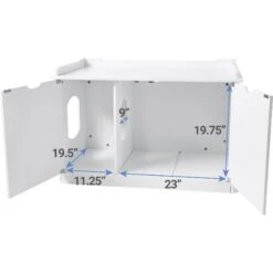 Frisco Decorative Bench Cat Litter Box Cover 10 Frisco Decorative Bench Cat Litter Box Cover -Meowverse Store 156788 PT4. AC SS1800 V1570480051