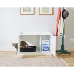 Frisco Decorative Bench Cat Litter Box Cover 11 Frisco Decorative Bench Cat Litter Box Cover -Meowverse Store 156788 PT5. AC SS1800 V1570480032