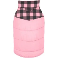 Frisco Mediumweight Boulder Plaid Insulated Dog & Cat Puffer Coat -Meowverse Store 160227 PT3. AC SS1800 V1567001569