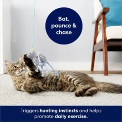 Frisco Bouncy Mouse Plush Teaser Cat Toy With Catnip -Meowverse Store 161259 PT5. AC SS1800 V1686580155