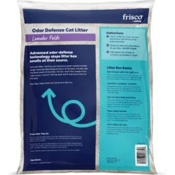 Frisco Odor Defense Lavender Fields Scented Clumping Clay Cat Litter -Meowverse Store 161463 PT2. AC SS1800 V1657656016