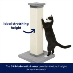 Frisco 33.5-in Sisal Cat Scratching Post -Meowverse Store 163749 PT2. AC SS1800 V1667229763