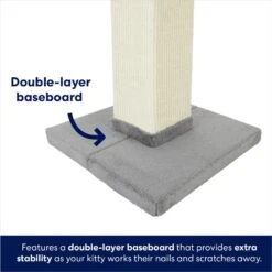 Frisco 33.5-in Sisal Cat Scratching Post -Meowverse Store 163749 PT3. AC SS1800 V1667226990