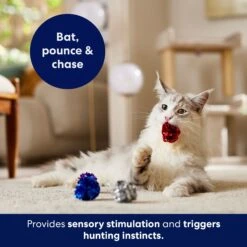 Frisco Colorful Crinkle Ball Cat Toy 8 Frisco Colorful Crinkle Ball Cat Toy -Meowverse Store 166330 PT5. AC SS1800 V1691784248