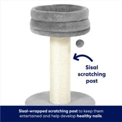 Frisco 24.8-in Heavy Duty Faux Fur Cat Tree -Meowverse Store 169397 PT2. AC SS1800 V1667229717