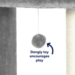 Frisco 42-in Heavy Duty Faux Fur Cat Tree & Condo -Meowverse Store 169398 PT4. AC SS1800 V1667229308