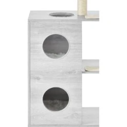 Frisco 52-in Modern Cat Tree & Condo -Meowverse Store 177911 PT2. AC SS1800 V1584452382