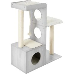 Frisco Modern Cat Tree & Condo -Meowverse Store 177914 PT5. AC SS1800 V1584453416