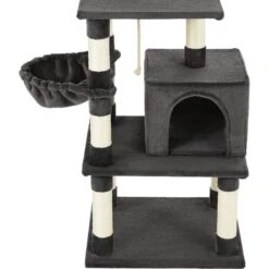 Frisco 59-in Faux Fur Cat Tree & Condo -Meowverse Store 180387 PT3. AC SS1800 V1584452636