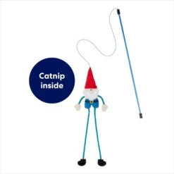 Frisco Gnome Teaser Wand Cat Toy With Catnip 7 Frisco Gnome Teaser Wand Cat Toy With Catnip -Meowverse Store 204545 PT2. AC SS1800 V1686579199