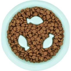 Frisco Fish Shaped Ridges Slow Feed Bowl 10 Frisco Fish Shaped Ridges Slow Feed Bowl -Meowverse Store 216046 PT4. AC SS1800 V1591020711