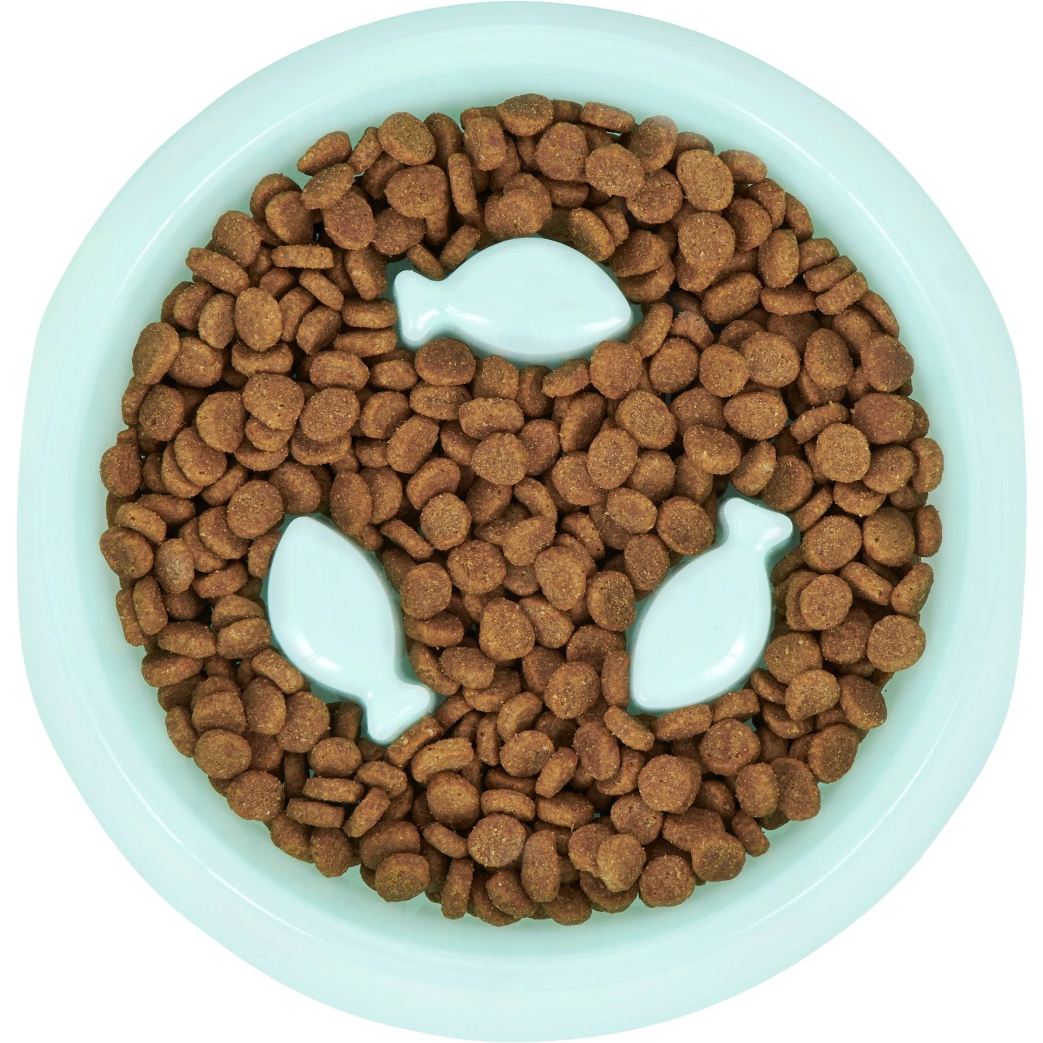 Frisco Fish Shaped Ridges Slow Feed Bowl 5 Frisco Fish Shaped Ridges Slow Feed Bowl - Image 5