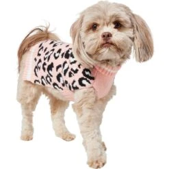Frisco Leopard Print Dog & Cat Sweater -Meowverse Store 223755 PT2. AC SS1800 V1599500522