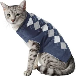 Frisco Argyle Dog & Cat Sweater -Meowverse Store 223858 PT2. AC SS1800 V1599748854