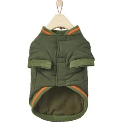 Frisco Mediumweight Insulated Quilted Bomber Dog & Cat Coat -Meowverse Store 223977 PT4. AC SS1800 V1599054067