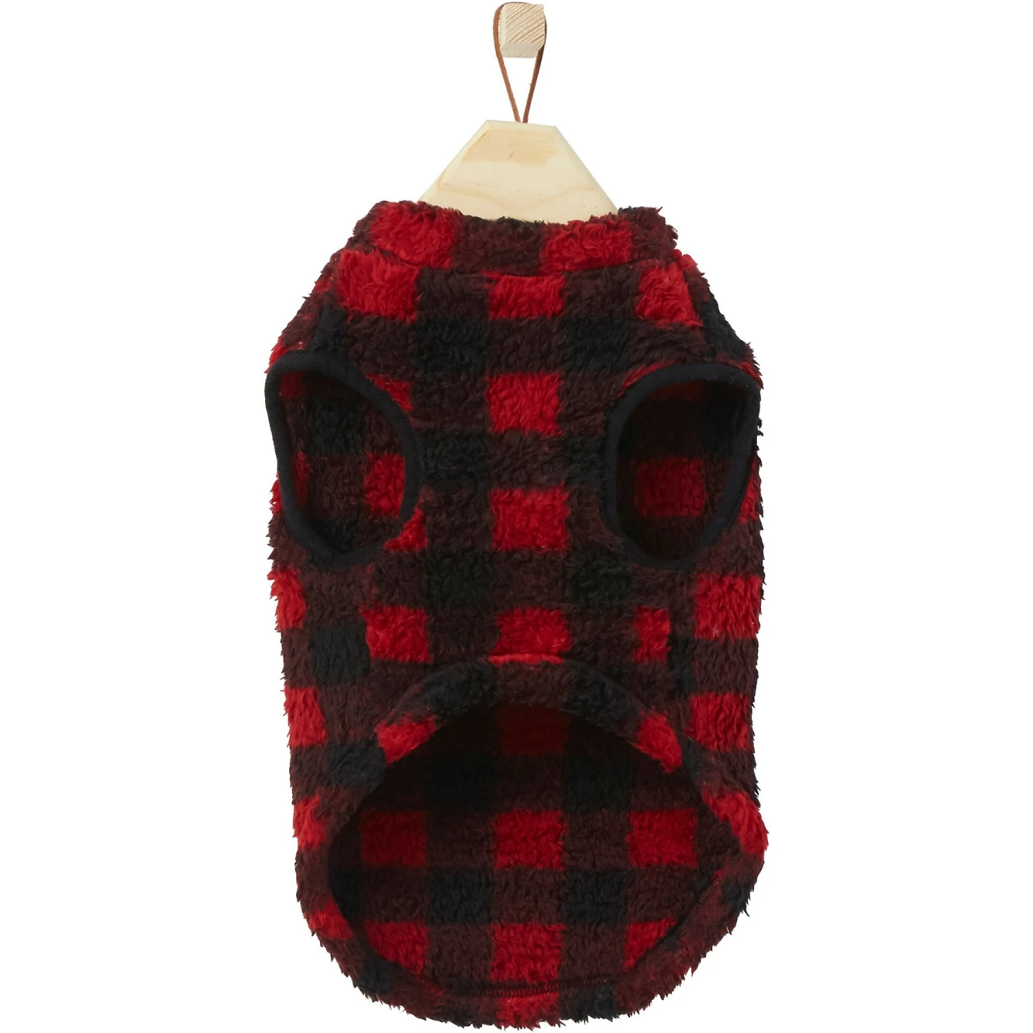 Frisco Ultra Lightweight Plaid Dog & Cat Fleece Vest 5 Frisco Ultra Lightweight Plaid Dog & Cat Fleece Vest - Image 5