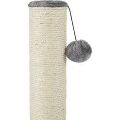 Frisco 21-in Sisal Cat Scratching Post With Toy & Groomer -Meowverse Store 236533 PT3. AC SS1800 V1617109609