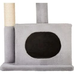 Frisco 24.8-in Faux Fur Cat Tree & Condo -Meowverse Store 236544 PT3. AC SS1800 V1637693675