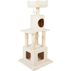 Frisco 54 In Faux Fur Cat Tree & Condo -Meowverse Store 236551 PT2. AC SS1800 V1637694205