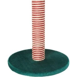Frisco Holiday 29.5-in Candy Cane Sisal Cat Scratching Post With Toy -Meowverse Store 236565 PT5. AC SS1800 V1601330796