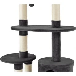 Frisco 48.25-in Heavy Duty Faux Fur Cat Tree & Condo 10 Frisco 48.25-in Heavy Duty Faux Fur Cat Tree & Condo -Meowverse Store 238154 PT4. AC SS1800 V1616074725