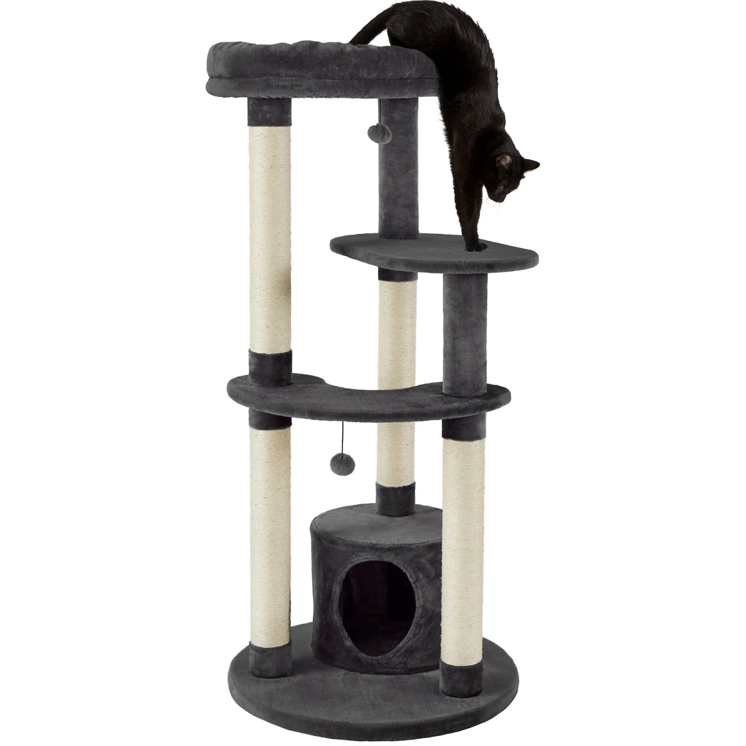 Frisco Heavy Duty Faux Fur Cat Tree & Condo 3 Frisco Heavy Duty Faux Fur Cat Tree & Condo - Image 3