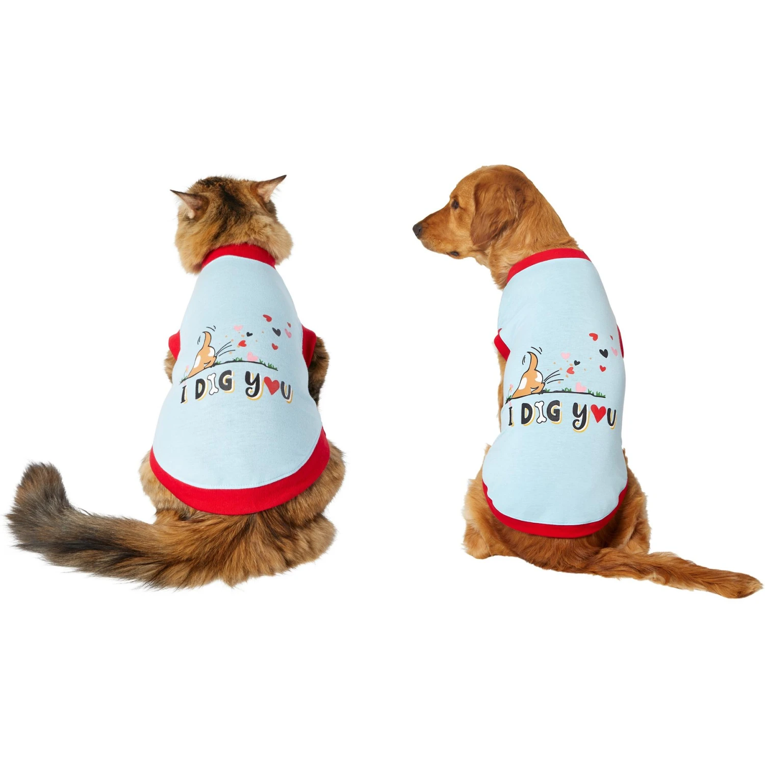 Frisco I Dig You Dog & Cat T-shirt 1 Frisco I Dig You Dog & Cat T-shirt