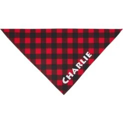 Frisco Buffalo Plaid Printed Personalized Dog & Cat Bandana 10 Frisco Buffalo Plaid Printed Personalized Dog & Cat Bandana -Meowverse Store 238325 PT3. AC SS1800 V1618507339