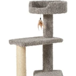 Frisco 41.5-in Real Carpet Wooden Cat Tree 10 Frisco 41.5-in Real Carpet Wooden Cat Tree -Meowverse Store 244527 PT4. AC SS1800 V1603204601