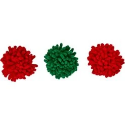 Frisco Holiday Moppy Ball Cat Toy With Catnip, 3 Count -Meowverse Store 244935 PT3. AC SS1800 V1600707664