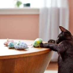 Frisco Easter Mice Cat Toy With Catnip, 4 Count -Meowverse Store 248051 PT5. AC SS1800 V1608766684