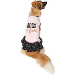 Frisco Boss Babe Dog & Cat Dress -Meowverse Store 248674 PT2. AC SS1800 V1633060572