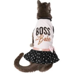 Frisco Boss Babe Dog & Cat Dress -Meowverse Store 248674 PT3. AC SS1800 V1633074669