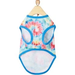 Frisco Pawsitive Vibes Tiedye Print Dog & Cat T-Shirt -Meowverse Store 248783 PT4. AC SS1800 V1637653905