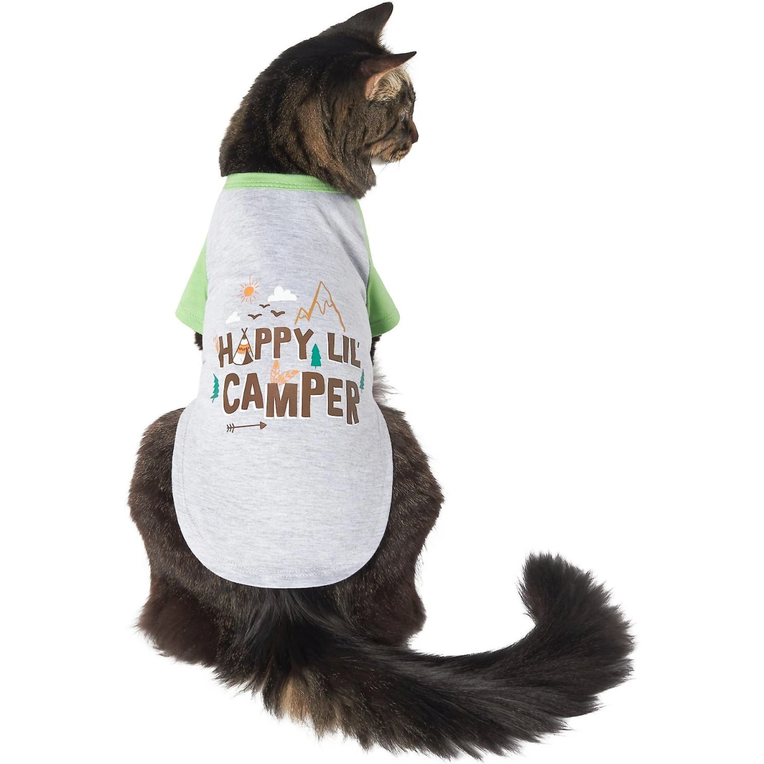 Frisco Happy Lil' Camper Dog & Cat T-Shirt 3 Frisco Happy Lil' Camper Dog & Cat T-Shirt - Image 3