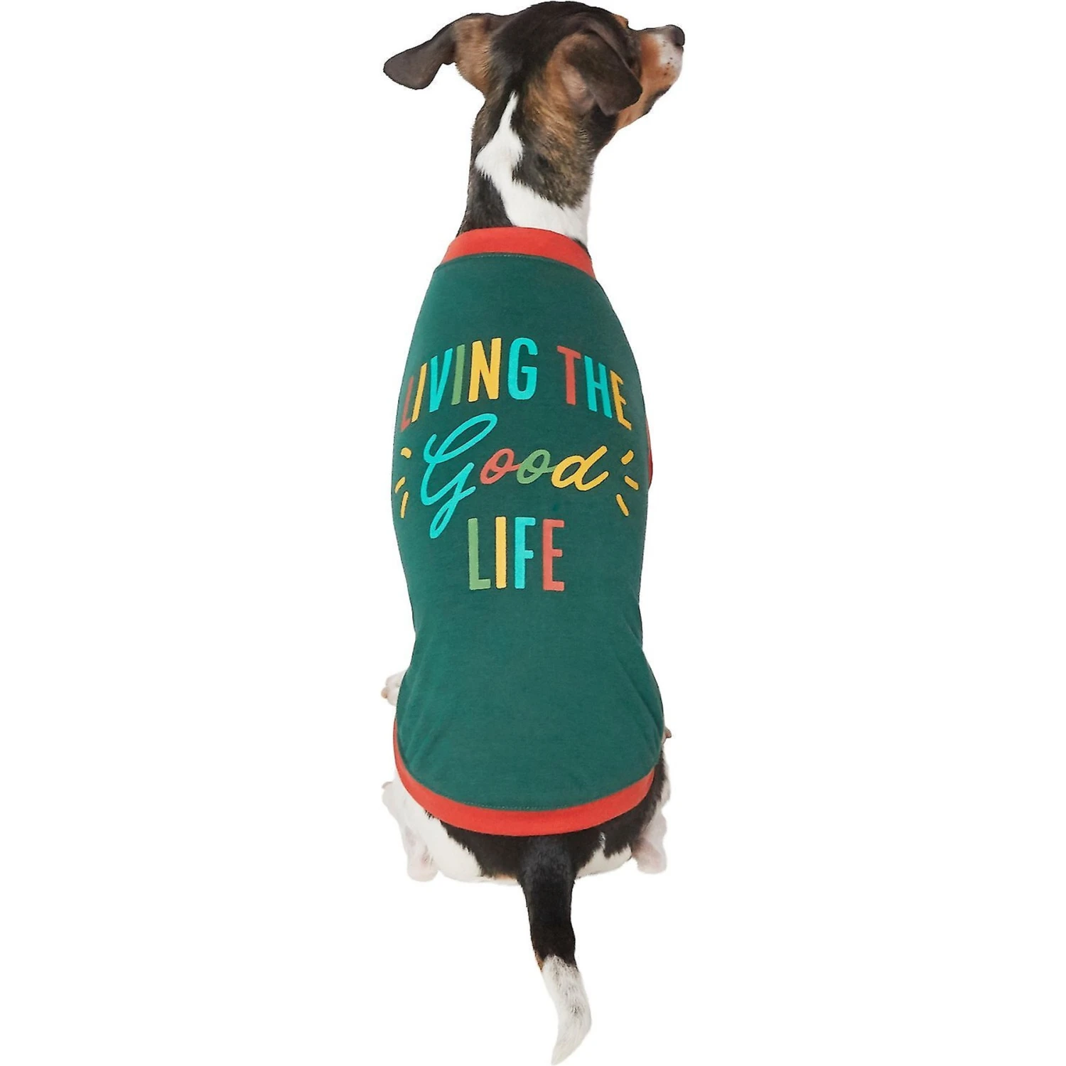 Frisco Living The Good Life Dog & Cat T-Shirt 1 Frisco Living The Good Life Dog & Cat T-Shirt