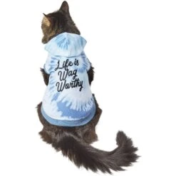 Frisco Life Is Wag Worthy Tiedye Print Dog & Cat Hoodie 10 Frisco Life Is Wag Worthy Tiedye Print Dog & Cat Hoodie -Meowverse Store 249094 PT2. AC SS1800 V1644959829