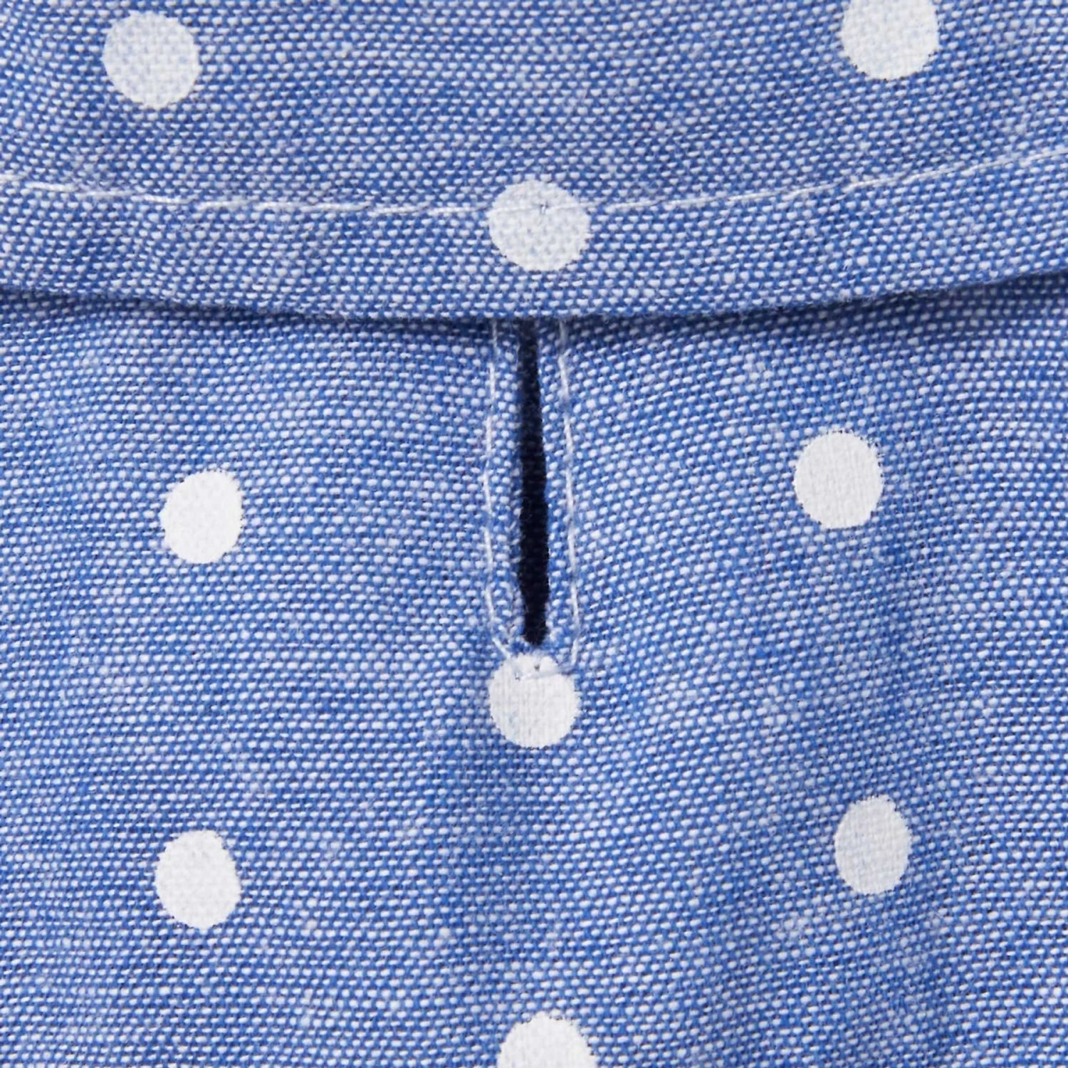 Frisco Polka Dot Chambray Dog & Cat Button Up Shirt 6 Frisco Polka Dot Chambray Dog & Cat Button Up Shirt - Image 6