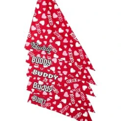 Frisco XOXO Hearts Personalized Dog & Cat Bandana -Meowverse Store 254203 PT4. AC SS1800 V1632418571