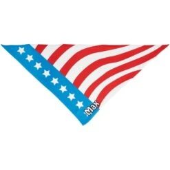 Frisco Americana Personalized Dog & Cat Bandana -Meowverse Store 254239 PT3. AC SS1800 V1619559514