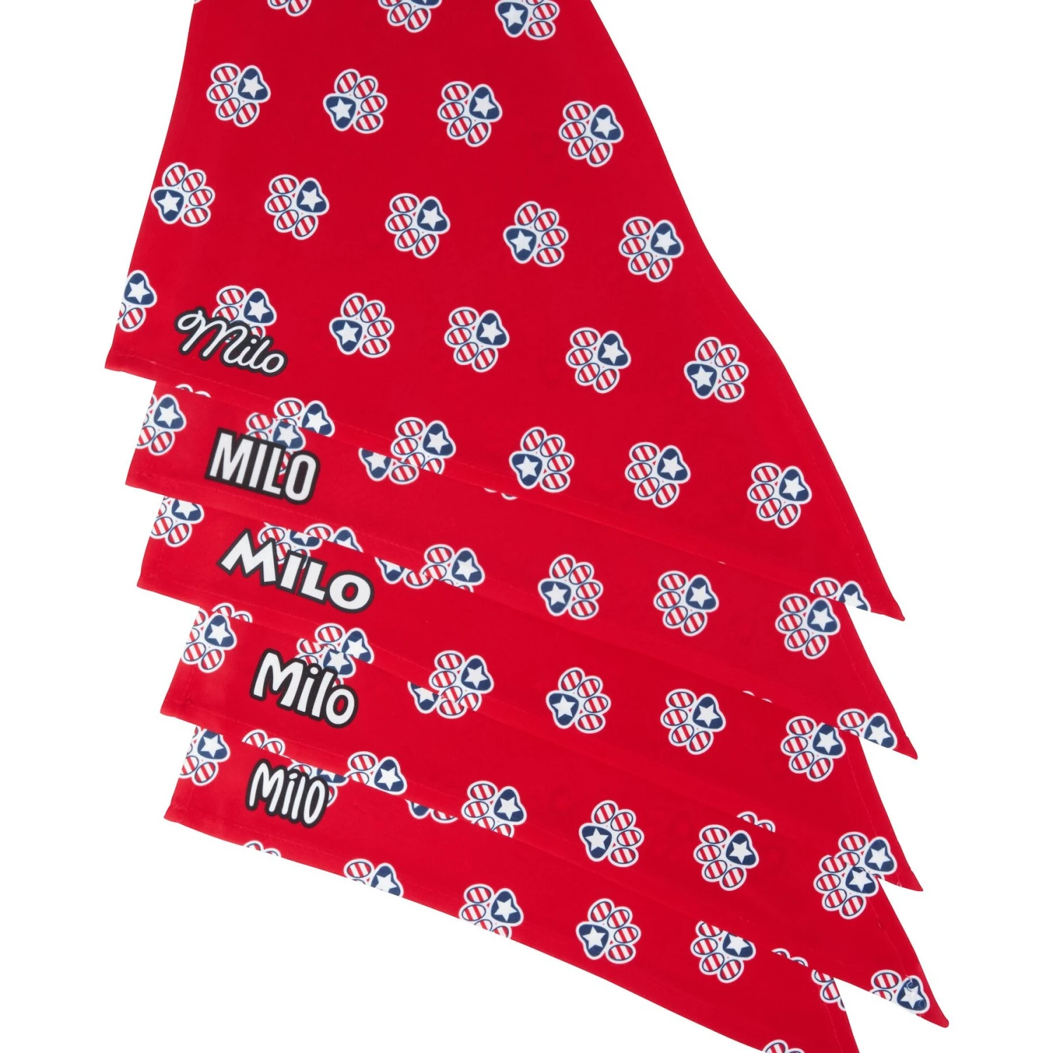 Frisco Patriotic Paws Personalized Dog & Cat Bandana 5 Frisco Patriotic Paws Personalized Dog & Cat Bandana - Image 5